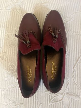 Zapatos URBANITAS Marrón/Rojo Mujer