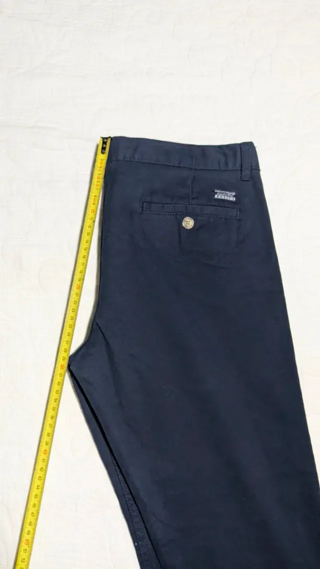 Pantalón chino El Corte Inglés marino