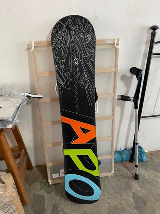 Tabla Snowboard con Fijaciones y Botas