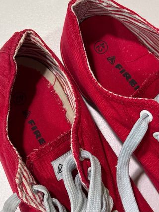 Zapatillas Firefly rojas talla 42