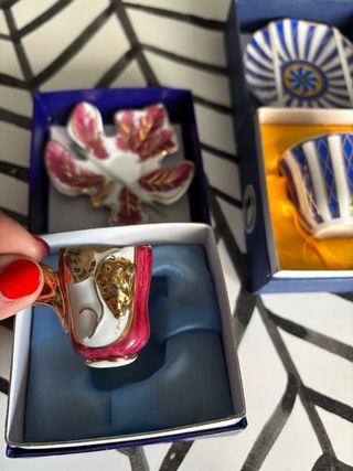 Miniaturas Tazas y Platos Cerámica