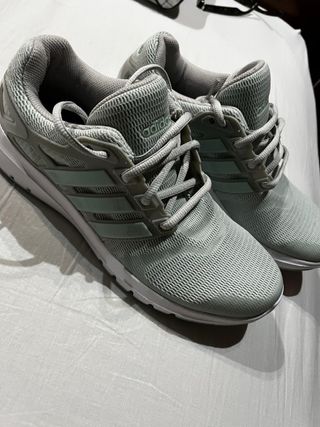Zapatillas Adidas Mujer Grises y Verdes