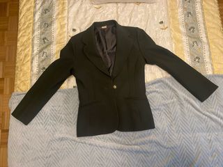 Chaqueta blazer mujer verde talla P
