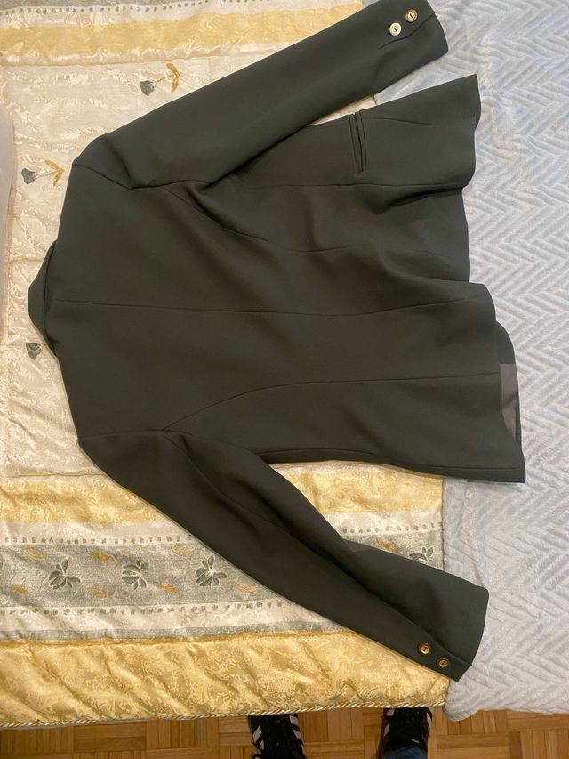 Chaqueta blazer mujer verde talla P