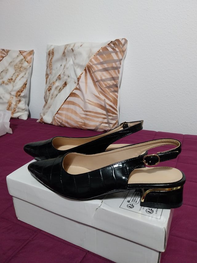 Zapatos de vestir nuevos negros talla 37