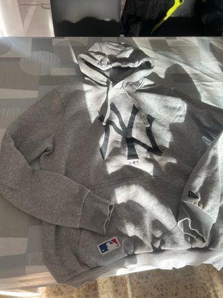 Sudadera Yankees New Era Talla M Gris
