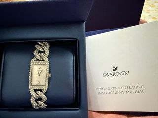 Orologio Swarovski donna placcato oro/argento