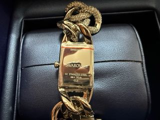 Orologio Swarovski donna placcato oro/argento