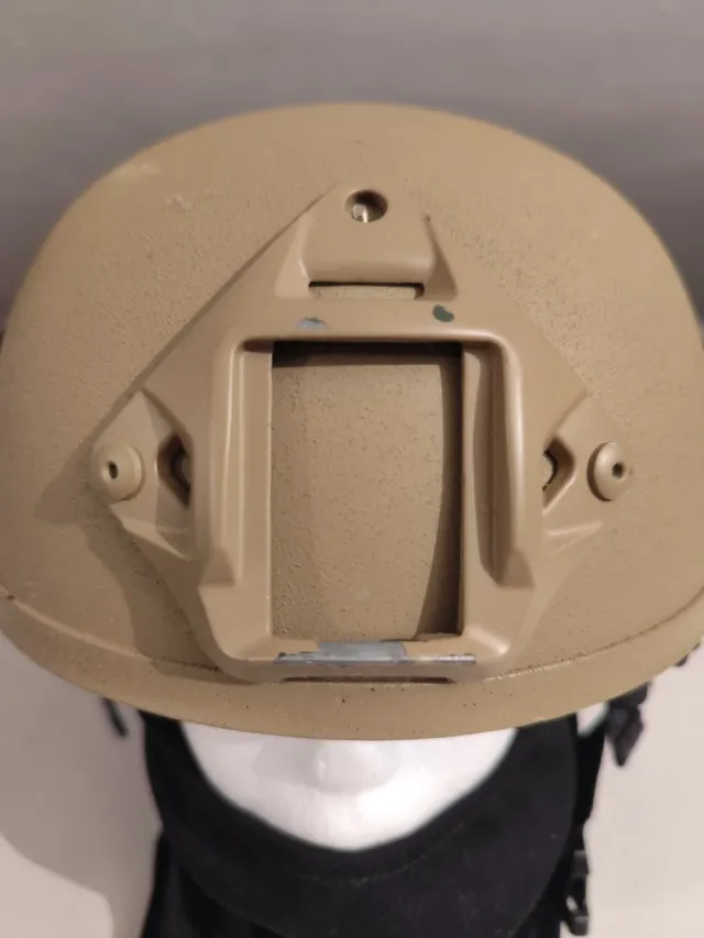 Casco Táctico Militar Tan + Balaclava