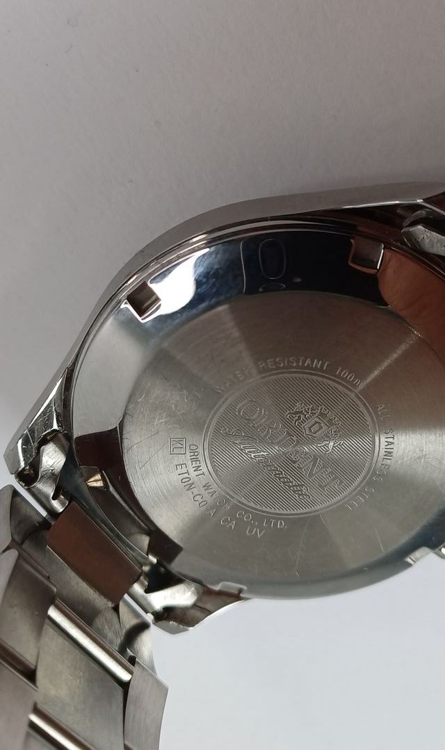 Reloj Orient FET0N001D0 Azul y Plateado