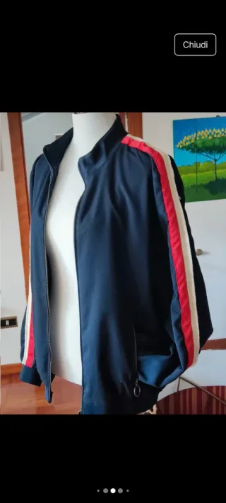 Giacca Zara Uomo Blu Taglia L