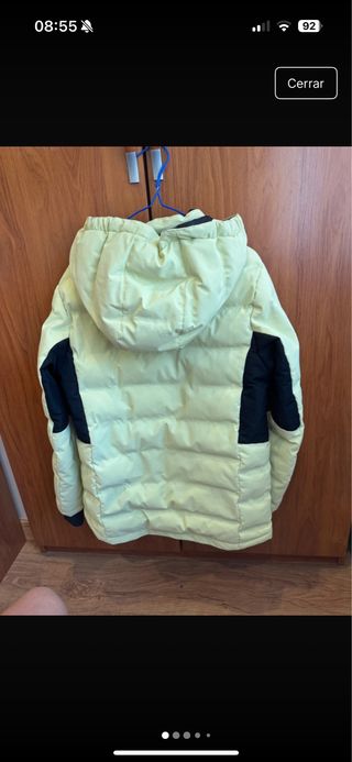 Chaqueta de esquí para bajas temperaturas