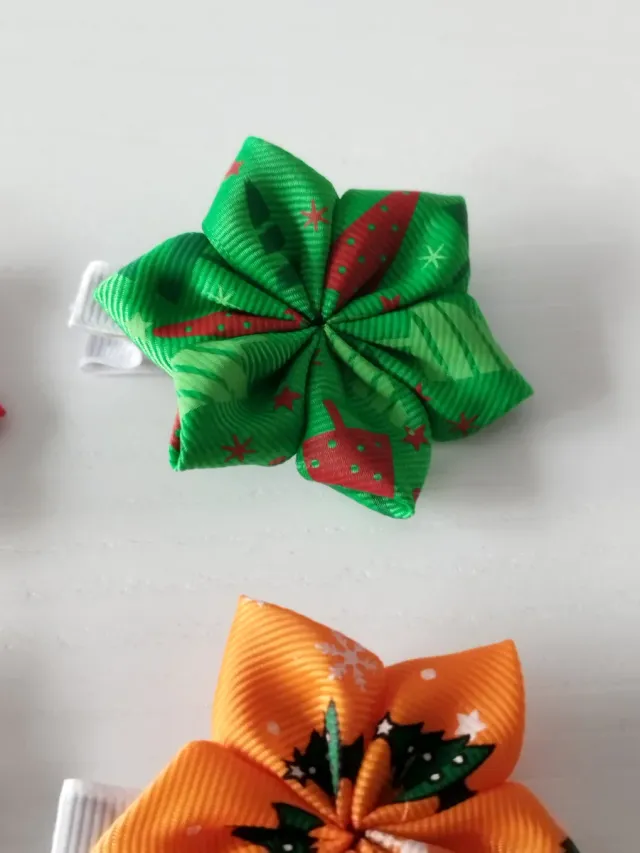 Pinzas para el pelo de Navidad