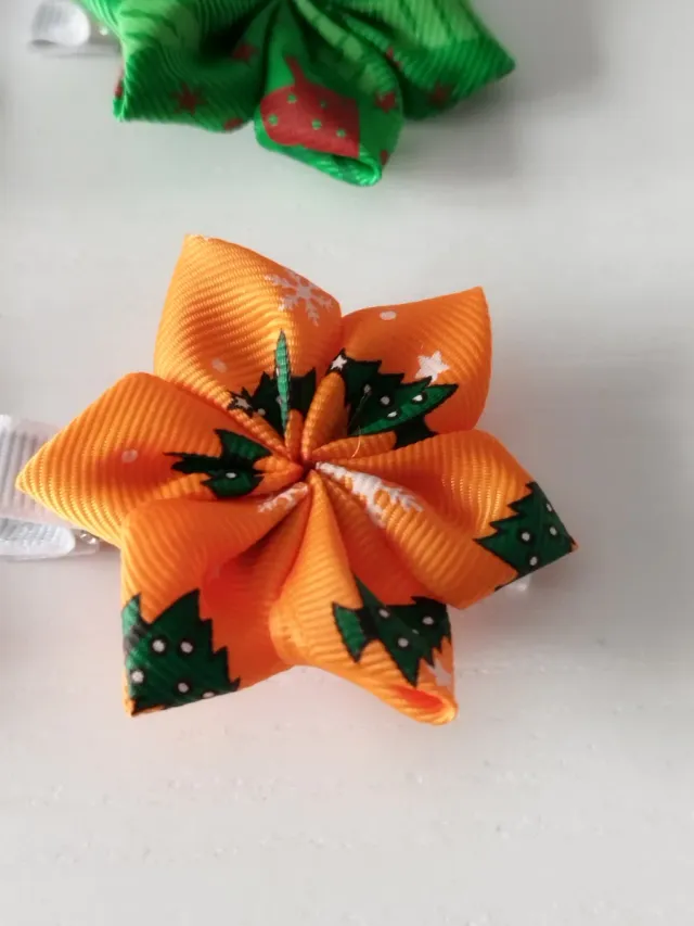 Pinzas para el pelo de Navidad