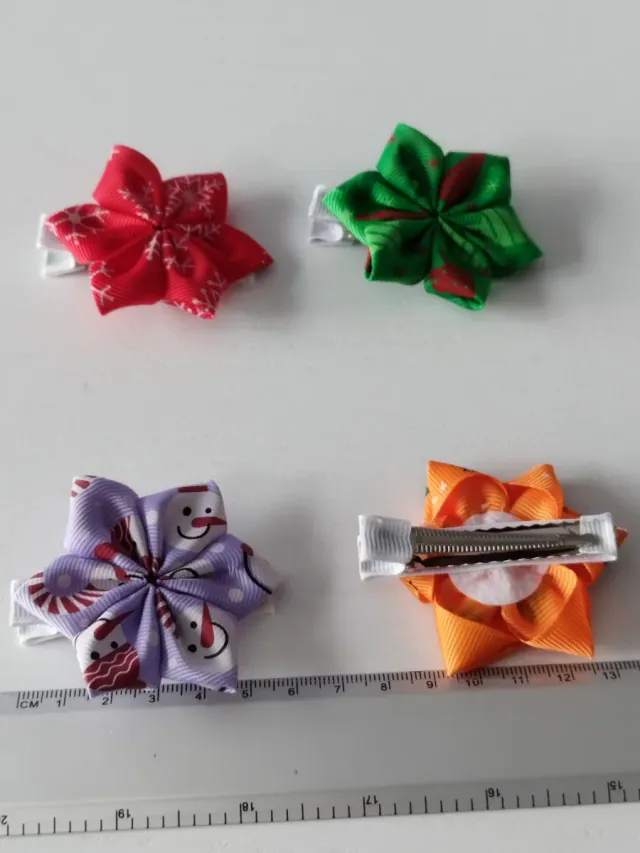 Pinzas para el pelo de Navidad