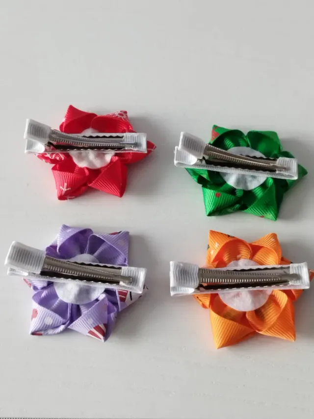 Pinzas para el pelo de Navidad