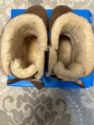 Botas Mustang Marrones con Lazos solo 2 puestas