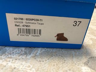 Botas Mustang Marrones con Lazos solo 2 puestas