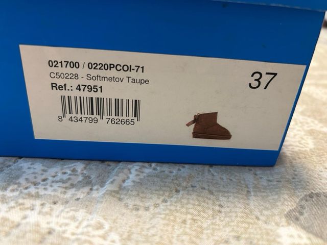 Botas Mustang Marrones con Lazos solo 2 puestas