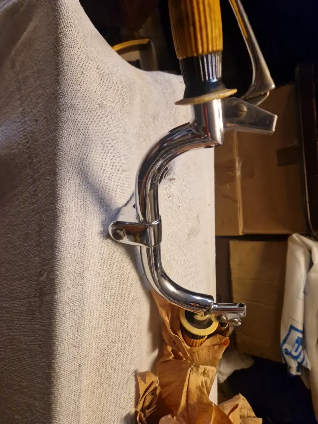 Manubrio Bici d'Epoca Cromato, marca VARESE