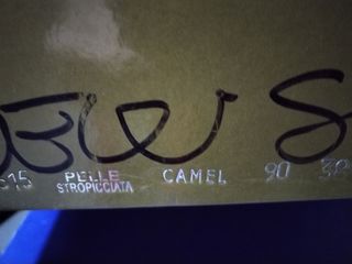 Stivali vintage donna pelle beige