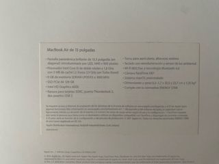 MacBook Air 2017 Plata