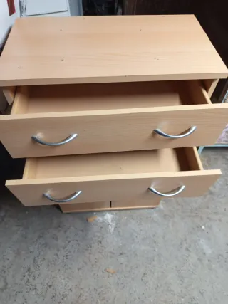 Dos Muebles  taquillón con cajones y puertas