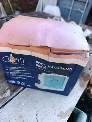Foco Halógeno COATI 500W Nuevo