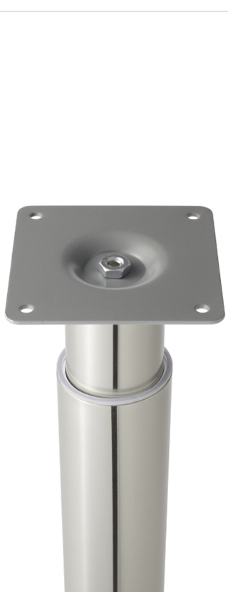 4 Patas acabado niquelado extensibles 70-110 cm