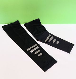 Manguitos ciclismo deportivos negros