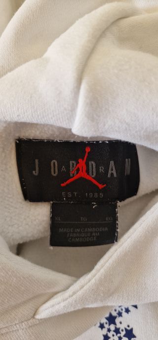 SUDADERA CON CAPUCHA JORDAN ORIGINAL