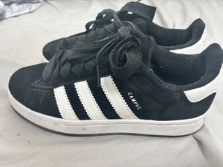 Adidas Campus Zapatillas Negras Blancas