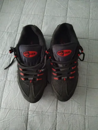 Adidas Air Max Zapatillas Negras Rojas