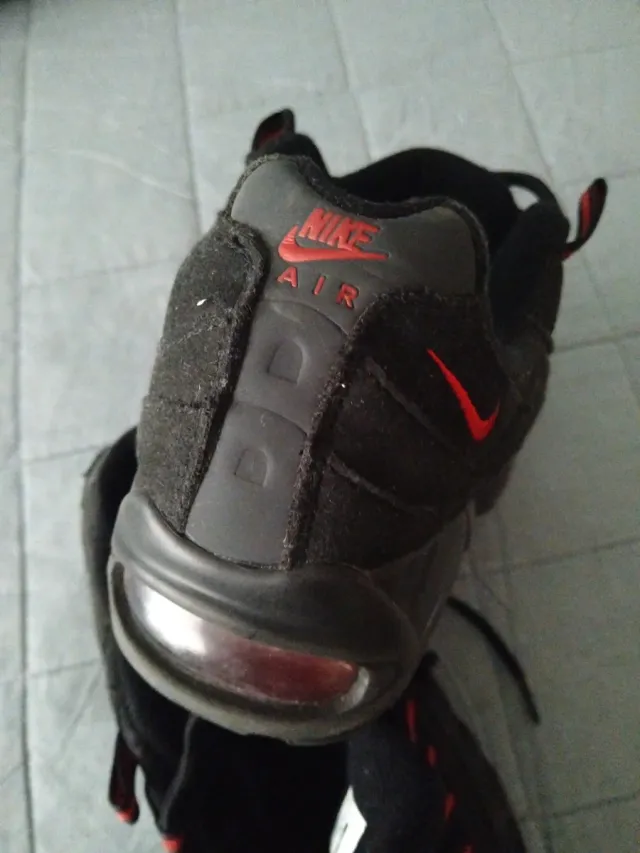 Adidas Air Max Zapatillas Negras Rojas