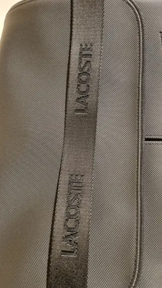 Borsa a tracolla Lacoste nera