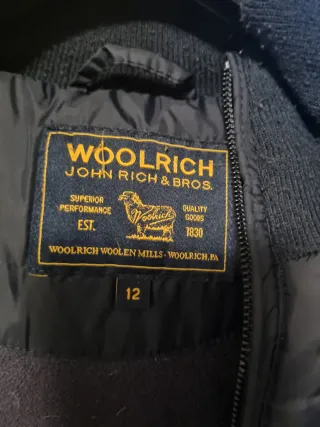 Giubbino invernale Woolrich taglia 12 anni