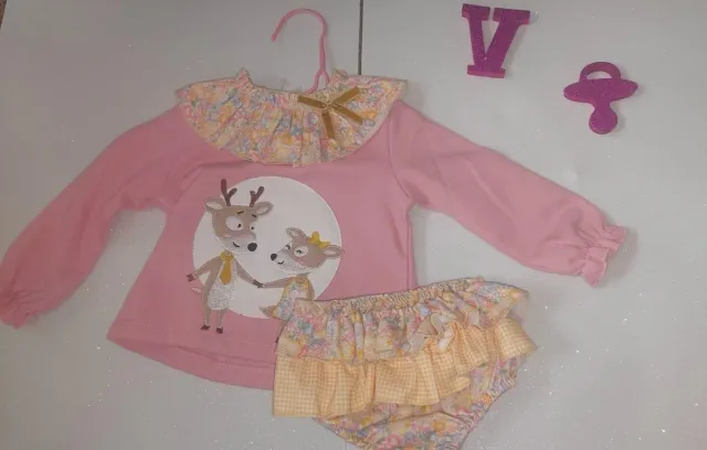 Conjunto Ropita Bebé Pato Gingham