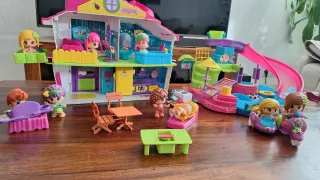 Juguetes casa y barco pin y pon