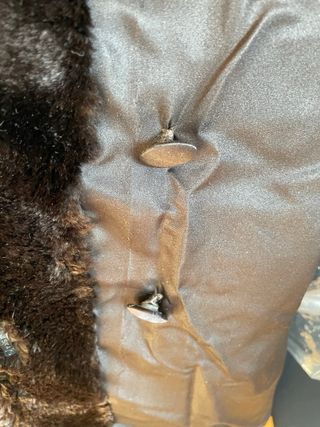 Vera pelliccia di castoro lunghezza cm.90