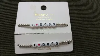 Nuevas Pulseras I Love Dogs