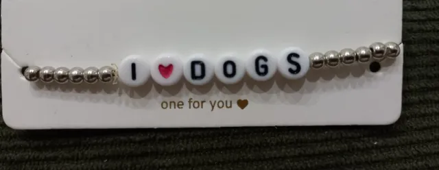 Nuevas Pulseras I Love Dogs
