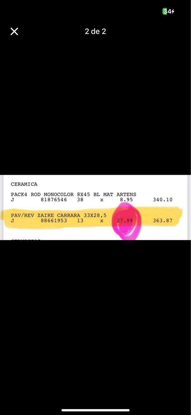 Baldosa hexagonal efecto mármol blanco