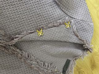 Chaqueta Cortefiel rosa con flecos