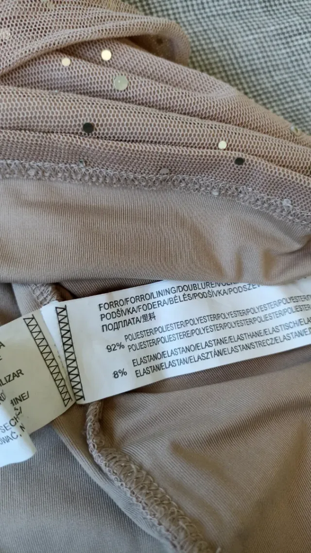 Vestido Pull&Bear Brillante