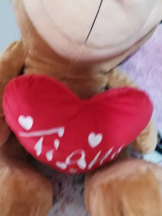 Peluche Orsacchiotto Gigante con Cuore Rosso