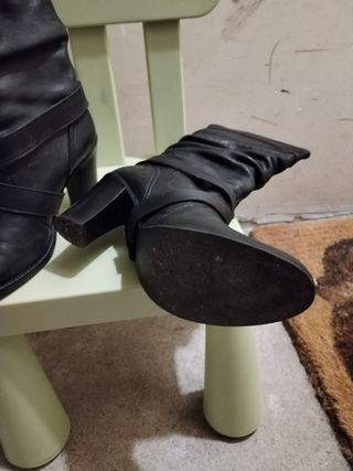 Stivali donna pelle nero taglia 37