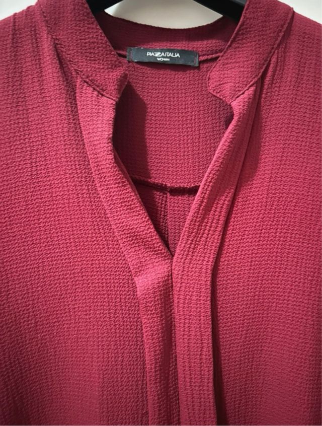 Bluse Piazza Italia rossa taglia M