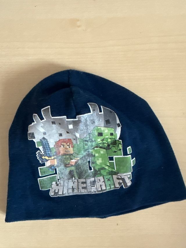 Cappellino Minecraft blu