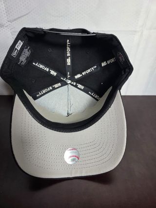Gorra New Era NY LA Negra Plata