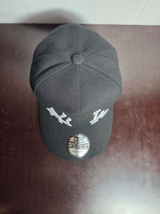Gorra New Era NY LA Negra Plata
